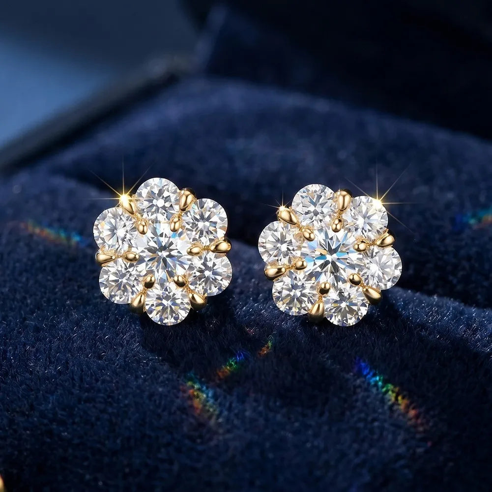 Moissanite Stud Earrings 7