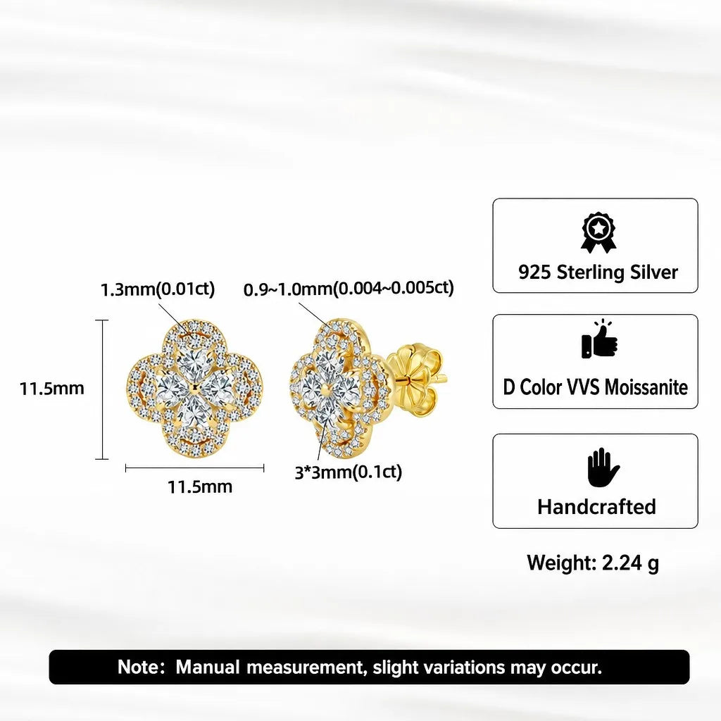 Clover Earrings Specs
