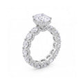 1CT Oval CVD Diamond Ring 2