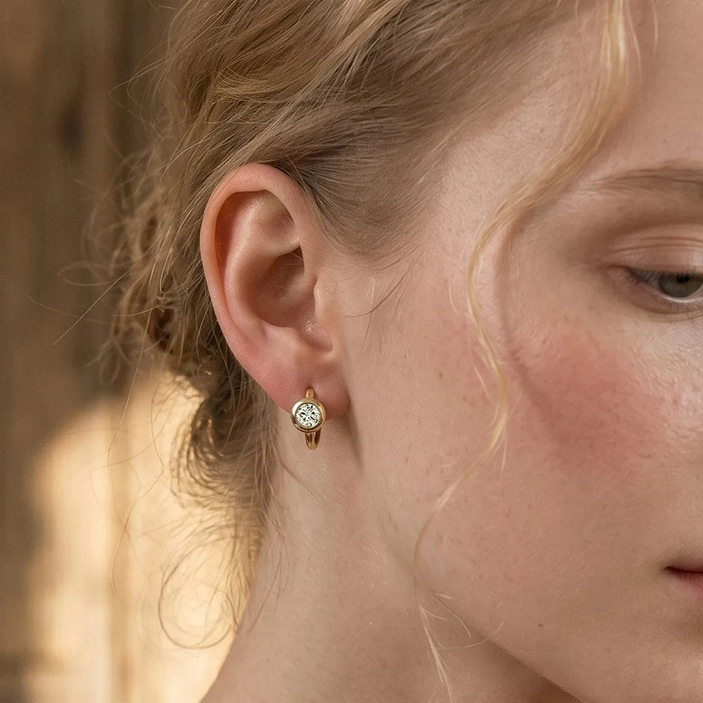 Huggie Hoop Earrings 1