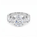 CVD Pear Diamond Ring 3