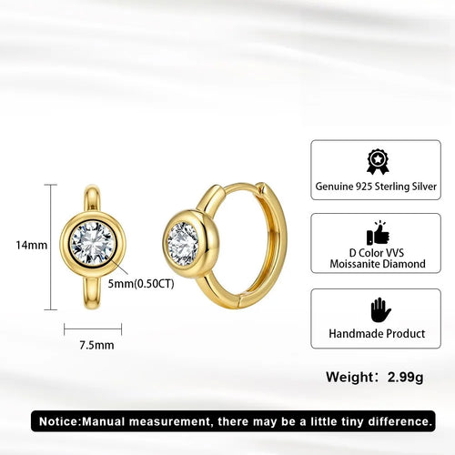 Huggie Hoop Earrings Specs