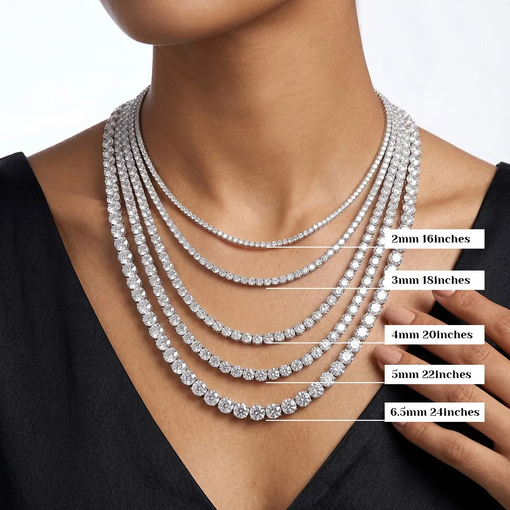Tennis Necklace View 1